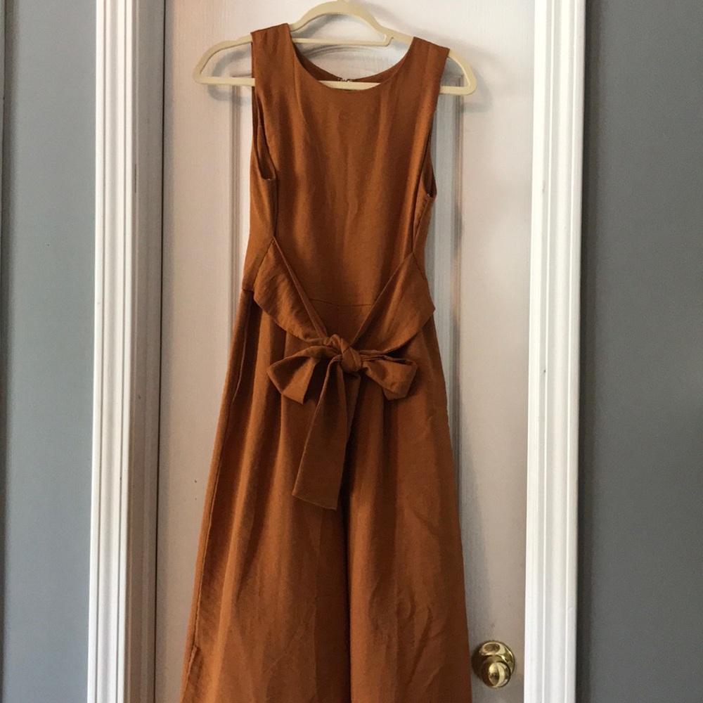 Everly Mustard Jumpsuit